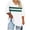 White, variant on biudgviw Women's Plus Size Tops Color Block 3/4 Sleeve Tunic Tops Oversized Casual V Neck Basic Tees Fall Trendy Clothes