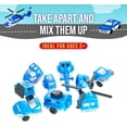 thumbnail image 3 of Popular Playthings Magnetic Mix or Match Police Vehicles For Ages 3 and up, 3 of 7