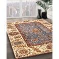 thumbnail image 2 of Ahgly Company Indoor Rectangle Abstract Sienna Brown Oriental Area Rugs, 2' x 5', 2 of 6