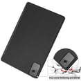 thumbnail image 4 of DWaybox Étui pour Lenovo Idea Tab Plus 12,1 Pouces Modèle 2025, Étui de Protection Antichoc avec Béquille, Fente pour Stylet Intégrée et Activation/désactivation Automatique, Étui Folio Mat en TPU Intelligent -Noir, 4 of 4