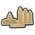 thumbnail image 5 of Printtoo Atlanta Georgia Engraved Wooden Custom Fridge Magnet Souvenir Home Decor, 5 of 5