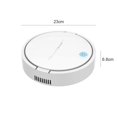 thumbnail image 4 of facefd Robot Balayeuse Automatique Robot Aspirateur Rechargeable Machine de Lavage Intelligente Noir, 4 of 6