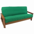 thumbnail image 1 of Housse de Futon Pleine en Sergé Uni de 8 à 9 Po - Émeraude, 1 of 1