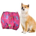 thumbnail image 1 of CBFFDC Double-sided Waterproof Pet Pants Fast Absorption Pet Sanitary Pant with Leak Proof and Comfortable Feature Washable Male Dog Belly Band Diapers for Incontinence Puppy Training, 1 of 7