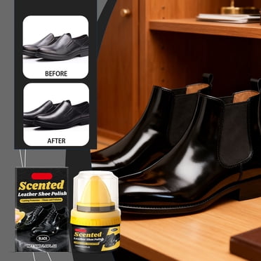 LSLJS Leather Shoe Polish Upper Brightening Nourishing Wrinkle Leather Moisturizing Shoe Care Polish 50ml