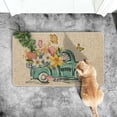 thumbnail image 2 of Spring Summer Holiday Welcome Door Mat Polyester Floor for St Patricks Day Indoor Entryway, 2 of 6