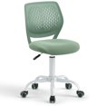 thumbnail image 1 of Gymax Kids Desk Chair Ergonomic Swivel Children Mesh Study Height Adjustable Light Green, 1 of 6