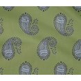 thumbnail image 4 of oneOone Cotton Flex Fabric Paisley Block Printed Fabric 1 Yard 40 Inch Wide, 4 of 4
