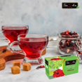 thumbnail image 2 of Tea4U Moringa Oleifera Flavored Energy Tea (Hibiscus) 25 Teabags, 2 of 9