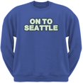 thumbnail image 1 of On to Seattle Royal Adult Crew Neck Sweatshirt, 1 of 1