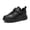 Black, variant on Ediodpoh Kids Shoes Childrens Trainers Sports for Boys Indoor Outdoor Running Shoes White 36