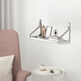 thumbnail image 4 of Tyidzon No-drill Wall Shelf Bedside Wall-mounted Shelf Living Room Wall-mounted Projector And Router Shelf Wall-mounted Bookshelf, 4 of 6