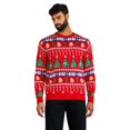 thumbnail image 1 of George Men's Christmas Light-Up Sweater, 1 of 6