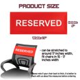 thumbnail image 5 of Aspire 12 Pcs Reserved Chair Bands 5 X 15 Inch, Reserved Chair Covers, Chair Signs for Church, 5 of 5