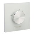 thumbnail image 1 of Contrôleur de Volume de Haut-Parleur, Blanc 5 Niveaux Bouton de Réglage du Volume Smart Home Volume Controller ABS Double Canal pour la Maison, 1 of 8