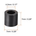 thumbnail image 3 of Unique Bargains Nylon Round Spacer Unthreaded Standoffs 0.17x0.28x0.28 inch, 3 of 5
