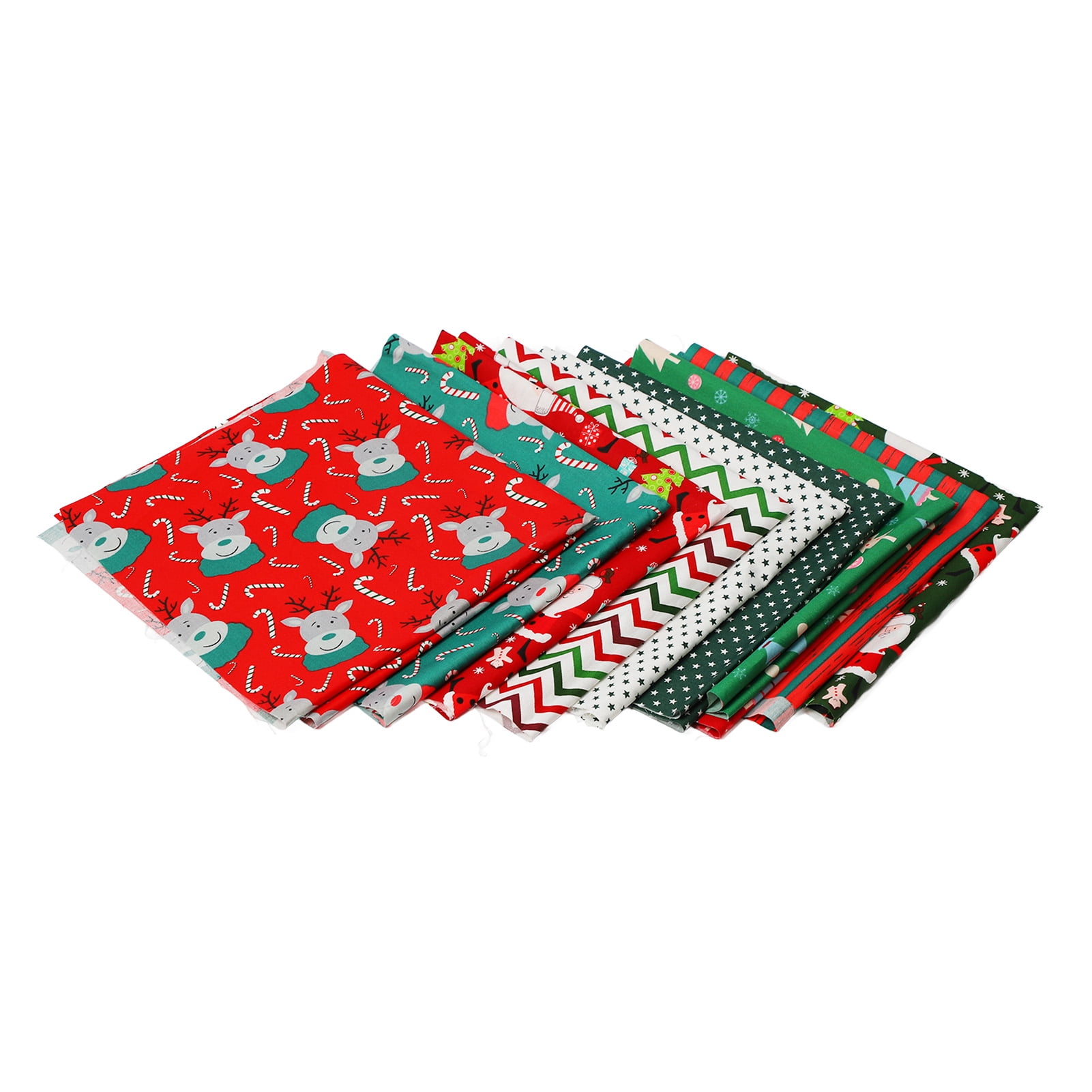 Christmas Cotton Fabric, Fade  Twill Printing Fashionable Sewing Craft Fabric  For School Projects For Purses