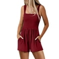 thumbnail image 1 of Timegard Running Shorts for Women Elastic Waist Ruched Loose Solid Color Casual Workout Gym Shorts, 1 of 4