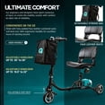 thumbnail image 4 of G Brand Folding Mobility Scooter - 48V 2Ah Removable Battery, Lightweight, Long, 4 of 5