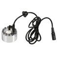 thumbnail image 2 of Herwey 24V Color Changing Ultrasonic Mist Maker Water Fountain Pond Atomizer Air Humidifier 12 LED,Mist Maker, LED Nebulizer, 2 of 3