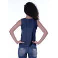 thumbnail image 2 of Moomaya Haut Sans Manches Uni pour Femmes Blouse en Schiffli Tunique Décontractée d'Été, 2 of 6