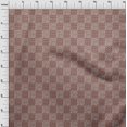 thumbnail image 3 of oneOone Cotton Silk Fabric Geometric Block Printed Craft Fabric BTY 42 Inch Wide, 3 of 4