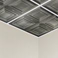 thumbnail image 3 of Great Lakes Tin Syracuse Argento 2ft x 2ft Lay In Ceiling Tiles (5 Pack), 3 of 6