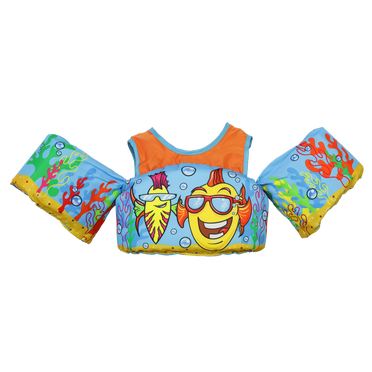 Body Glove Paddle Pals Glassfish Kids Swim Trainer Life Jacket USCG Approved Swim Vest 33-55 lbs