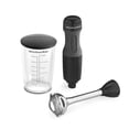 thumbnail image 3 of KitchenAid 2-Speed Corded Hand Blender, Onyx Black with Blending Jar and Lid, KHB1231OB, 3 of 7