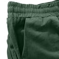 thumbnail image 3 of Plus Size Solid Straight Leg Pants for Women High Waist Comfortable Elastic Drawstring Casual Trousers, 3 of 5