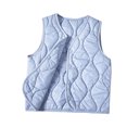 thumbnail image 2 of Haut d'Hiver pour Enfants Ourlet Irrégulier en Dentelle Manches Longues Col Rond, 2 of 6