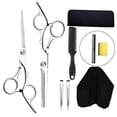 thumbnail image 4 of HLONK 9 Pcs Ciseaux de Coupe de Cheveux Pince Outils de Barbier Coiffure, 4 of 8