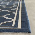 thumbnail image 5 of Safavieh Courtyard Collection Navy Indoor Outdoor Square Rug, 7'10', Machine Made, 5 of 5