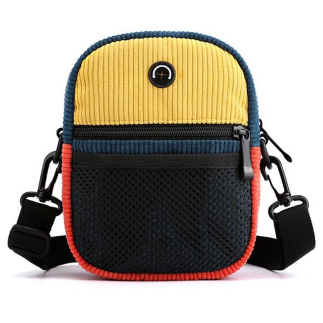 Sac à Bandoulière pour Femmes Mode Mixte Couleur Sac à Main Décontracté