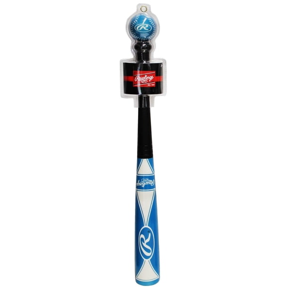 Bâton et balle de base-ball de Rawlings pour enfants - Bleu