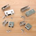 thumbnail image 1 of ziyahi 2 pack Alliage de Zinc Fixe Pince en Verre Réglable Supports en Verre A-8-10mm, 1 of 9