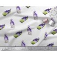 thumbnail image 3 of Soimoi Poly Georgette Fabric Swirl & Floral Block Decor Fabric Printed Yard 52 Inch Wide, 3 of 3
