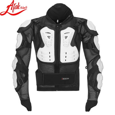 AFAK Spring Summer Motorcycle Armor Vest, Breathable Knight Riding Chest Protector, Anti-Fall Off-Road Motocross Racing Protective Gear for Men Women