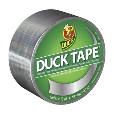 Color Duck Tape® Brand Duct Tape, Chrome, 1.88 in. x 10 yd.