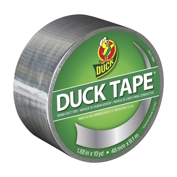 Ruban adhésif de marque Color Duck Tape, Chromée, 1.88 in. x 10 yd.