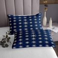 thumbnail image 3 of Erosebridal Ocean Ship Wheel Coverlet Set Twin, Vintage Nautical Bedding Set, Stripes Decor, 2pcs, 3 of 5