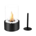 thumbnail image 2 of Bio Tabletop Fireplace With Decorative Stones And Fire Extinguisher For Indoor And Outdoor Use Patio Balcony Garden Decorative Heating, 2 of 9