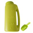 thumbnail image 1 of Snow Salt Spreader, 2L Handheld Salt and Seed Spreader, Ice Melt Spreader with Scoop,Ice Melt Shaker Dispenser with Capacity Scale,Adjustable Opening Sizes for Fertilizer G3L7, 1 of 5