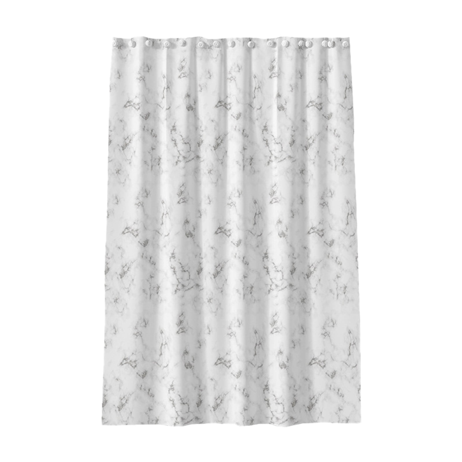 Hbdhejl Printed Fabric Shower Curtain Thickened Waterproof Cloud Shower Curtain With Hook