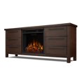 thumbnail image 3 of Real Flame Parsons Cheminée TV Stand en Chêne Châtaignier, 3 of 25