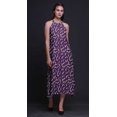 thumbnail image 4 of Bimba Robe de Plage d'Été pour Femmes à Dos Nu Imprimé Floral - Très Grande Taille, 4 of 6