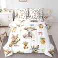 thumbnail image 1 of Cute Sheep Duck Bedding Set Full Size 7 Pcs,Spring Style Flowers Bed Set for Kids Girls Farmhouse Cartoon Animals Comforter Set,Polyester Bed in a Bag with Comforter,Sheets,Pillowcases Room Decor, 1 of 5