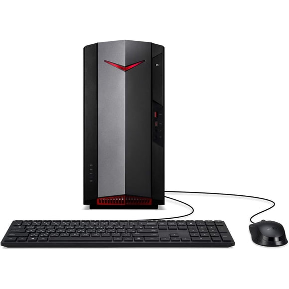 Acer N50-620-ES11 Gaming Desktop PC Intel i5-12400F NVIDIA® GTX 1650 4096MB 256GB SSD 8GB Windows 11 Home Black