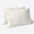 thumbnail image 1 of Bare Home Pillowcase Set - Premium 1800 Collection - Double Brushed - Ultra Soft - Standard Size, Cream, 2 Count, 1 of 7