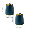 thumbnail image 1 of Oleegame 2PC Stainless Steel Cutlery Set Automatic Pop-up Toothpick Box Holder Container Portable Toothpick Dispenser Gray, 1 of 2